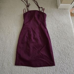 Express Deep Purple Mini Dress